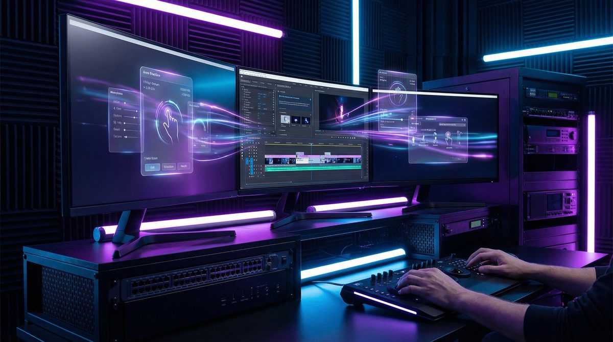 蘑菇视频 AI智能创作工具界面