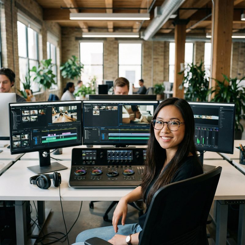 蘑菇视频后期制作总监王剪辑